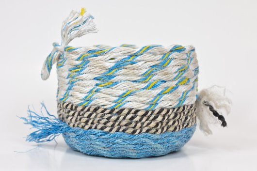  Into the Wind, Ghost Net Baskets - stonington baskets artwork by Emily Miller