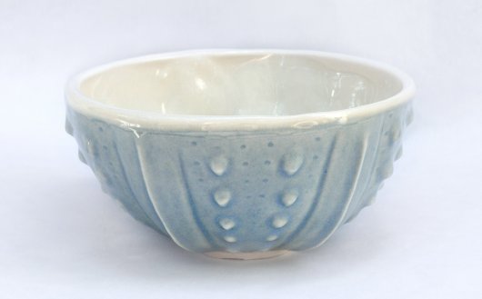  Urchin Rice Bowl - Snowflake, Urchin Bowls -  artwork by Emily Miller