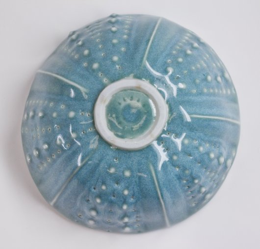  Urchin Rice Bowl - Snowflake, Urchin Bowls -  artwork by Emily Miller