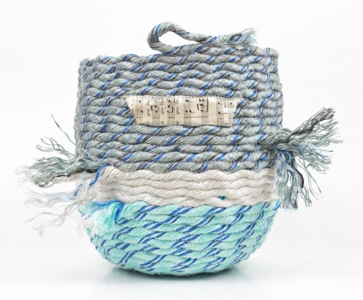 Give Thee, Greet Thee, Ghost Net Baskets -  artwork by Emily Miller
