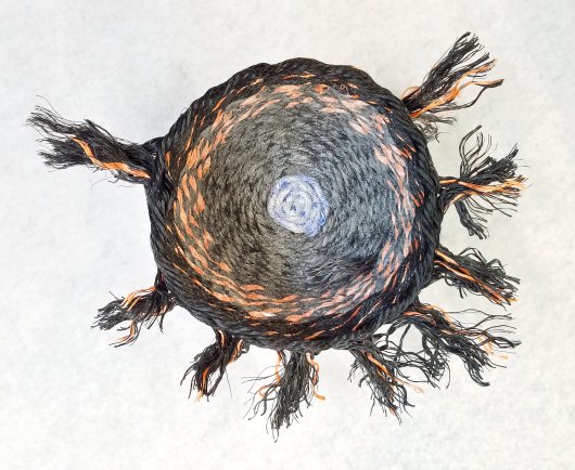  Stonington Granite Basket, Ghost Net Baskets - , haystack residency artwork by Emily Miller