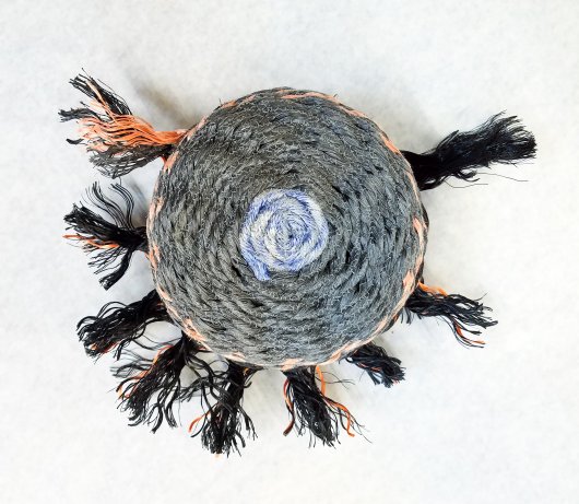  Stonington Granite Basket, Ghost Net Baskets - , haystack residency artwork by Emily Miller