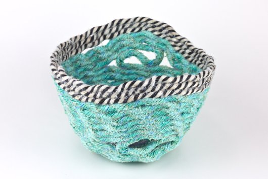 Zebra Top Basket, $120 