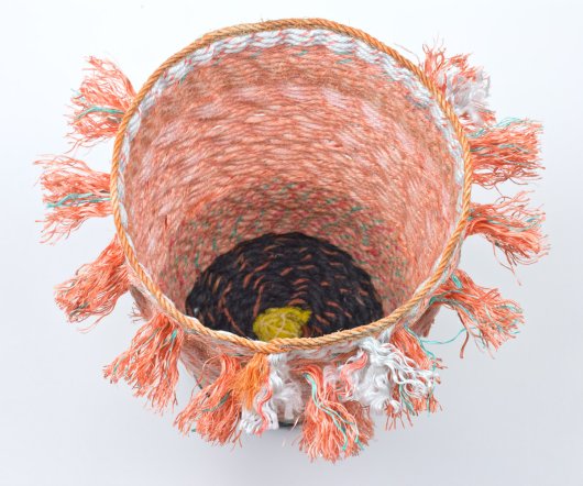  Urchin Rice Bowls, Color Dots set, Urchin Bowls -  artwork by Emily Miller