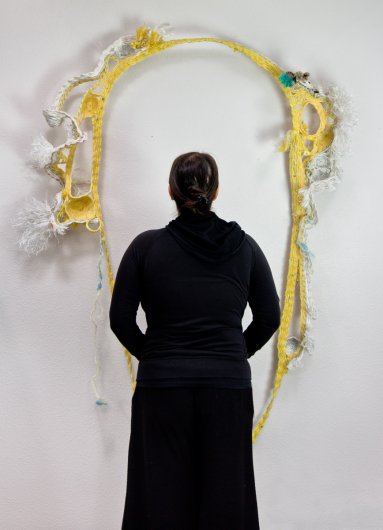  Portal I, Ghost Net -  artwork by Emily Miller