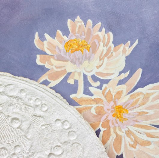  Harvest Moon, Full Moon Drawings -  artwork by Emily Miller
